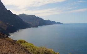 Gran Canaria a město Agaete s pobřežím