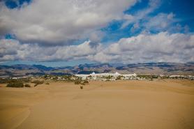 Písečné duny pláže Maspalomas