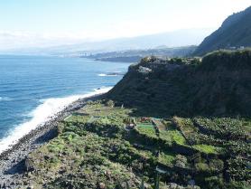 Část pobřeží ostrova Tenerife