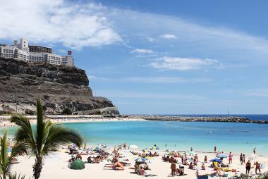 Kanárská pláž Puerto Rico