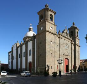 Agüimes - kostel Iglesia de San Sebastián 