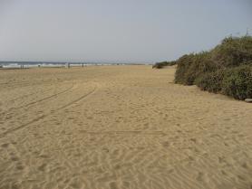 Písečné duny Maspalomas na ostrově Gran Canaria