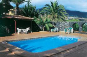 Ostrov La Palma a bungalovy Villas Los Pajeros s bazénem